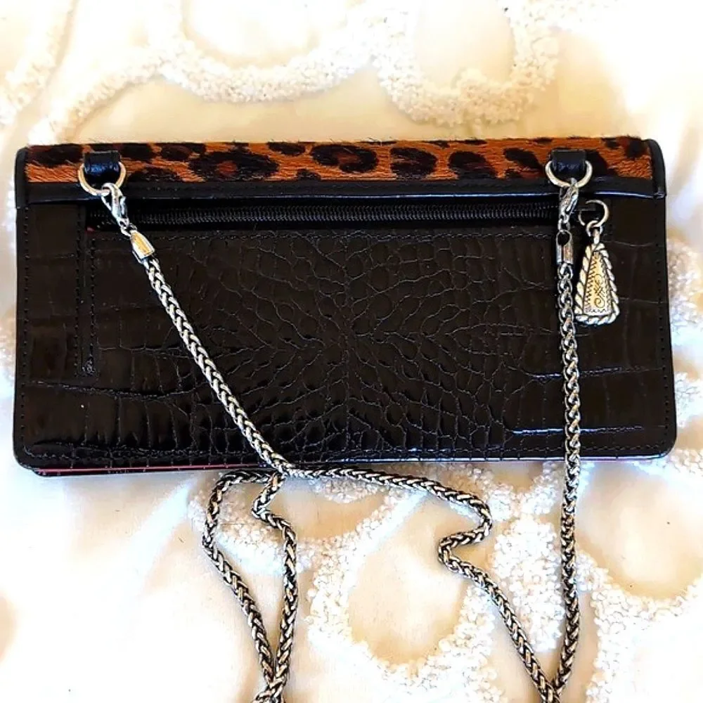 Brighton Cheetah Bellissimo Crossbody Wallet 🐆